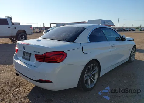 2018 BMW 430I from USA, damaged, VIN WBA4Z1C51JEC72372